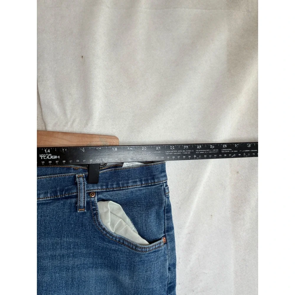 Wrangler Premium Quality Mens Straight Leg Jeans Blue 42x30 1097FXWXD